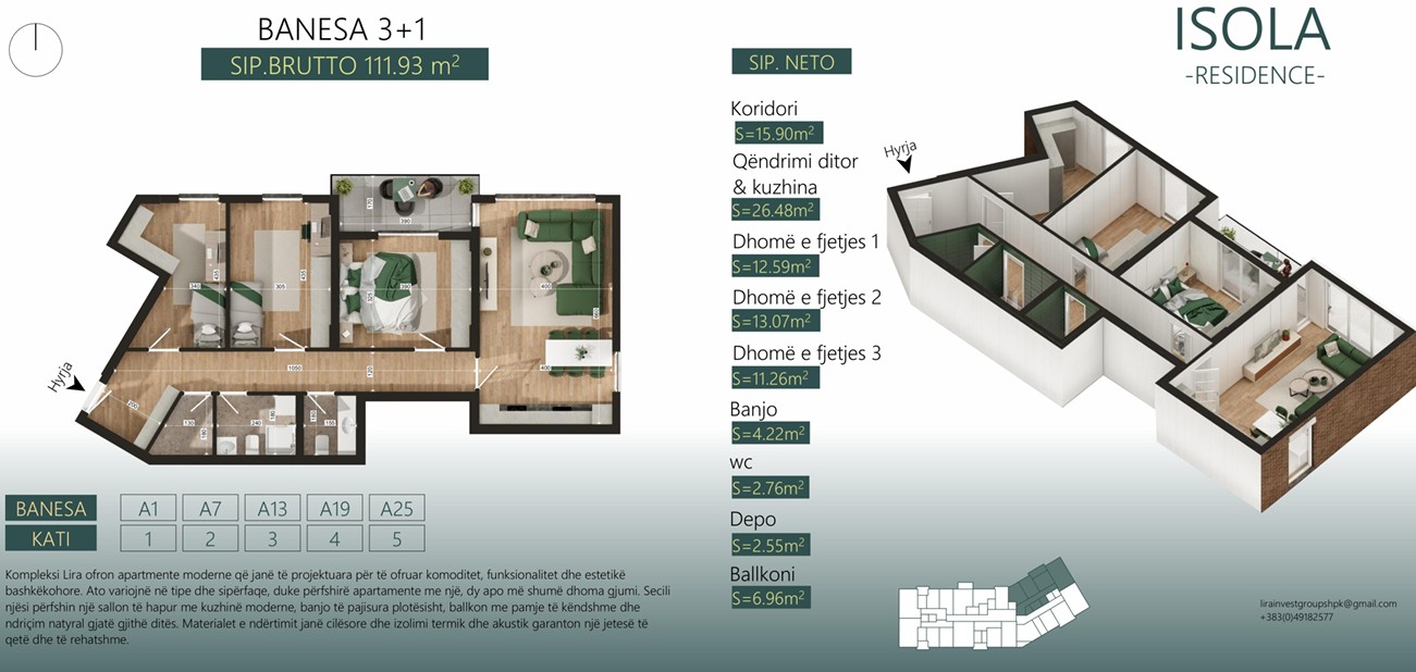 ISOLA Residence - Mati 1 Prishtinë